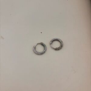 Silver Hoop Earrings